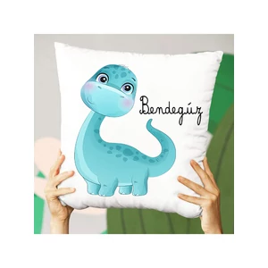 Egyedi állatos Párna dinóval és saját névvel