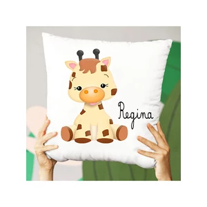 Egyedi állatos Párna saját névvel