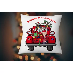 Fényképes párna- karácsonyi mintával