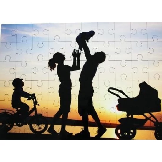 Egyedi fényképes Mdf puzzle 60 db-os